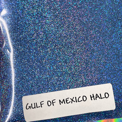 Gulf of Mexico Blue Superfine Holographic Glitter for pens candles earrings clay resin mugs slime tumblers nail art 2 oz - Create Along 