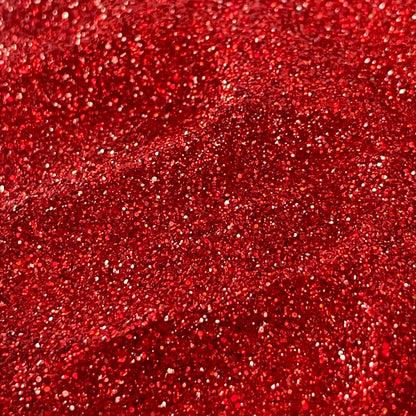 Heart in Hand Red 1/4 regular Glitter for pens candles earrings clay resin mugs slime tumblers nail art 2 oz - Create Along 