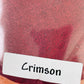 Crimson Glitter SF for pens candles earrings clay resin mugs slime tumblers nail art 2 oz