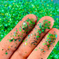 Emerald Earth Green chunky Glitter for pens candles earrings clay resin mugs slime tumblers nail art 2 oz