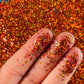 Pumpkin Spice Orange Holographic Glitter for pens candles earrings clay resin mugs slime tumblers nail art 2 oz