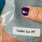 Violet Ice Silver holographic ultra fine PF Glitter for pens candles earrings clay resin mugs slime tumblers nail art 2 oz