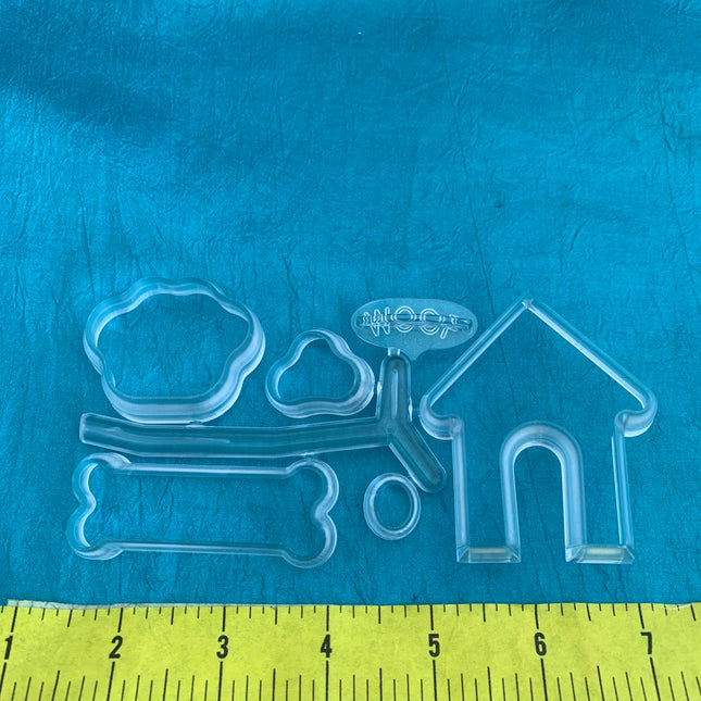 In the Dog House shape cutters for Polymer Clay Poly-Tools animal - Create Along 