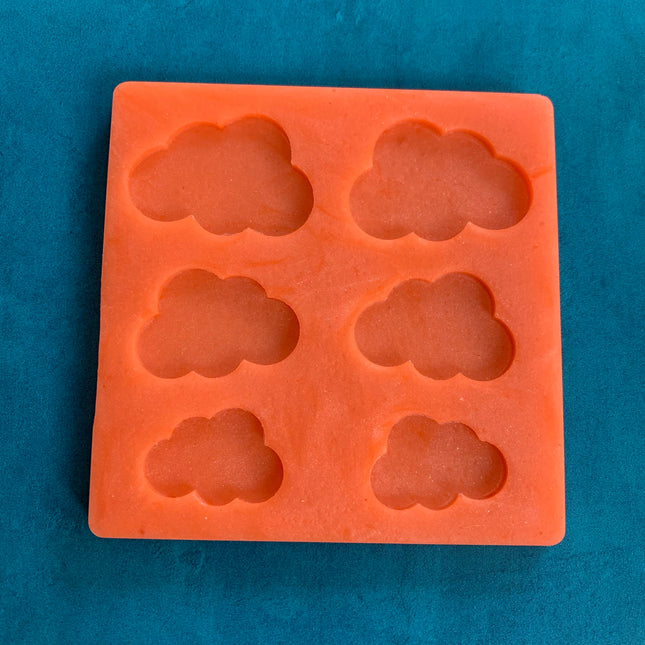 Cloudy Days Clouds Silicone Earring Jewelry Mold polymer clay tools and supplies ideas - Create Along 
