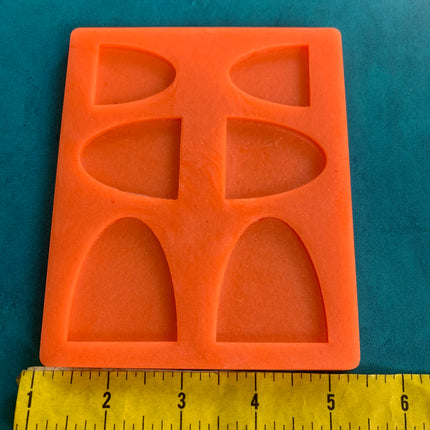 Archway Arches Silicone Earring Jewelry Mold polymer clay tools and supplies