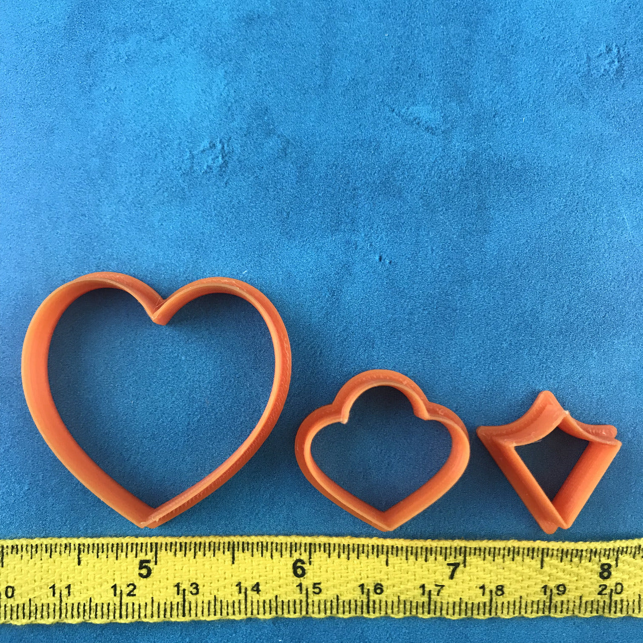 Tiered Dangle Hearts Clay Cutter Set