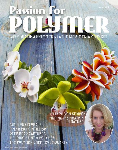 July 2019 Passion for Polymer Digital Download PDF magazine - Create Along 