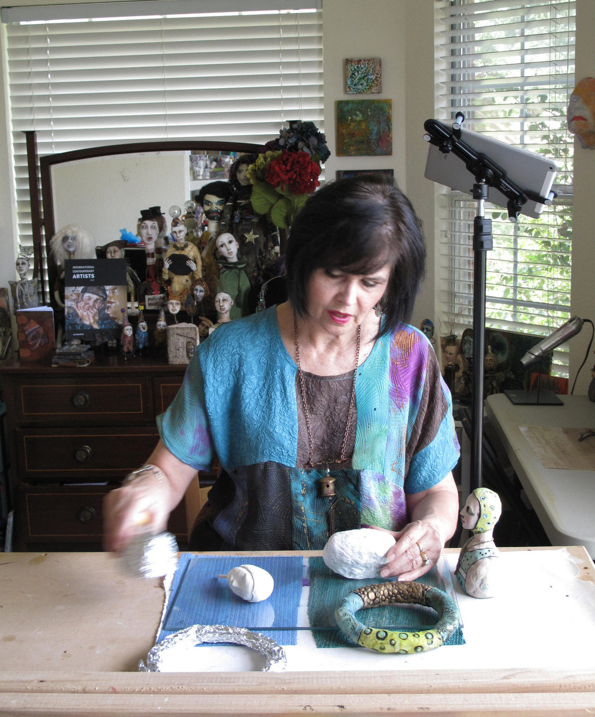 Lisa Renner Bathing Beauties Workshop Polymer Clay Tutorial - Create Along 