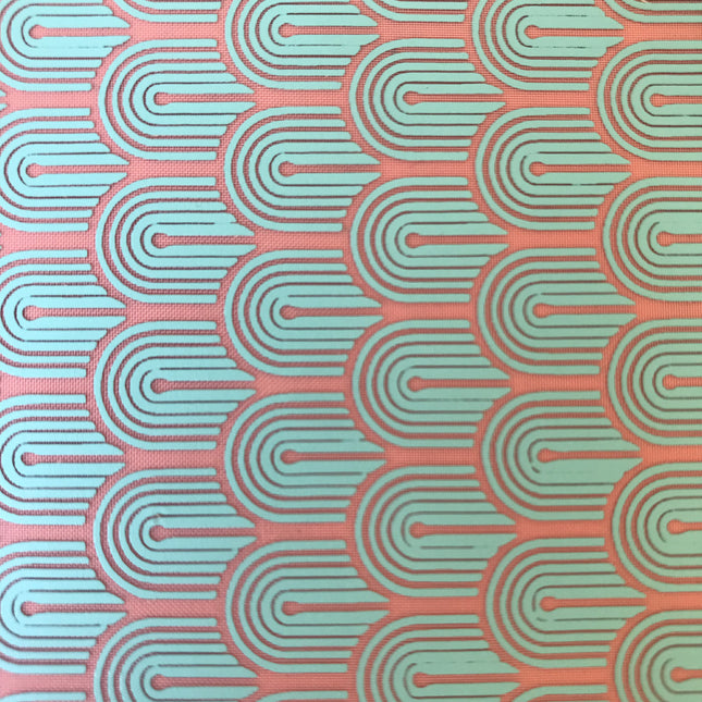Repeating Rainbows Silkscreen For Crafting For Polymer Clay + Mixed Media