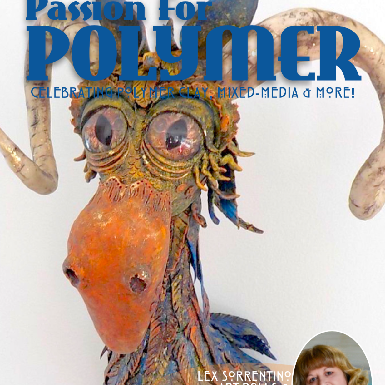 Sculpture - DIGITAL March 2020 Passion for Polymer clay magazine- PDF download