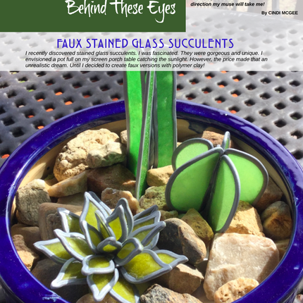 Sculpture - DIGITAL March 2020 Passion for Polymer clay magazine- PDF download - Create Along 