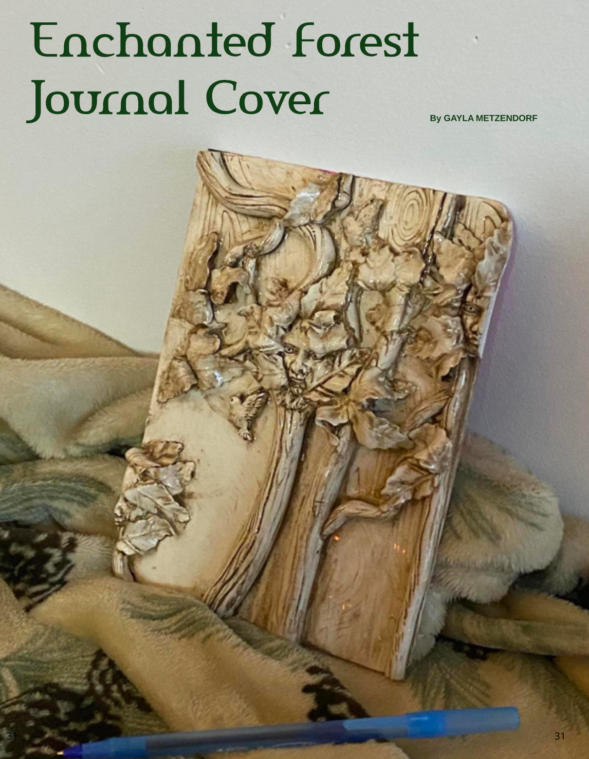 Sculpture - DIGITAL March 2020 Passion for Polymer clay magazine- PDF download