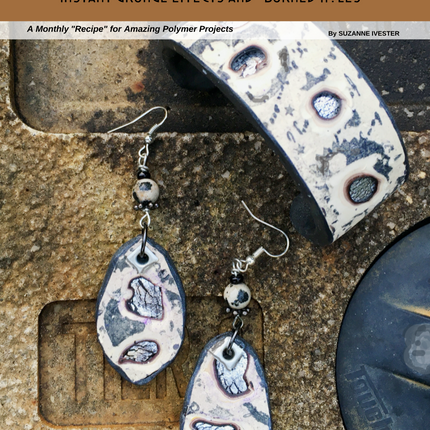 Shabby Chic DIGITAL May 2020 Passion for Polymer clay magazine- PDF download - Create Along 