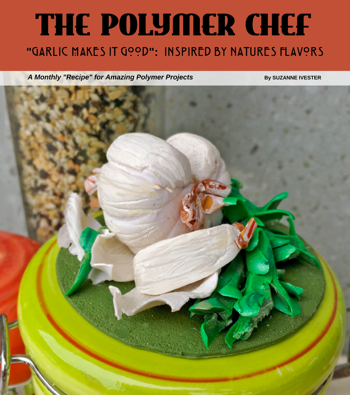 Inspired by Nature DIGITAL April 2020 Passion for Polymer clay magazine- PDF download