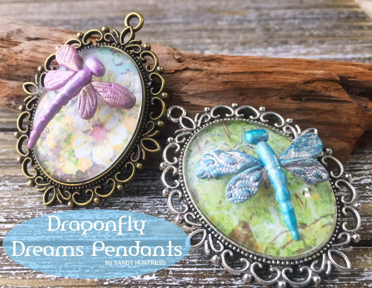 Dragonflies - DIGITAL June 2020 Passion for Polymer clay magazine- PDF download