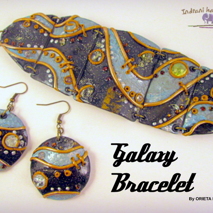 Celestial - DIGITAL July 2020 Passion for Polymer clay magazine- PDF download - Create Along 