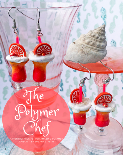 DIGITAL August 2020 Passion for Polymer clay magazine- PDF download - Create Along 