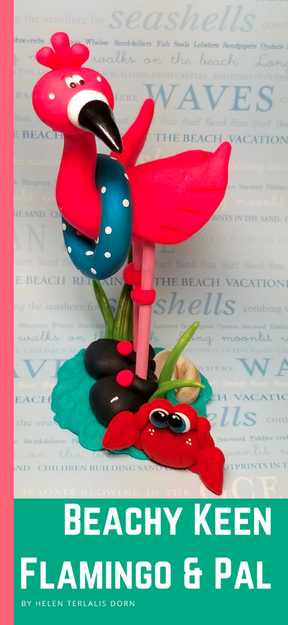 DIGITAL August 2020 Passion for Polymer clay magazine- PDF download - Create Along 