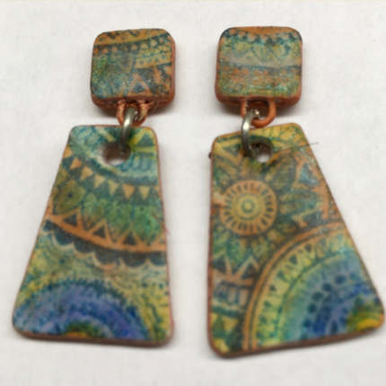 Dangles graduated Collar necklace Jewelry Sized set of 6 Polymer Clay Cutters - Create Along 