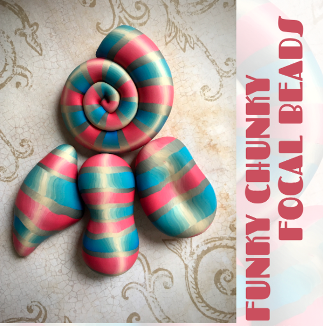 Beads - DIGITAL January 2021 Passion for Polymer clay magazine- PDF download