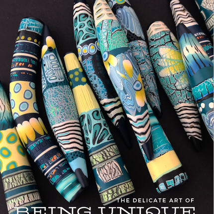 Alcohol Ink Tutorials Magazine: April 2021 Passion for Polymer Clay DIGITAL Downloadable PDF - Create Along 