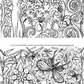 Digital Cats Life & Butterfly Garden Image Transfer PDF for creating images on raw polymer clay and for use with Magic Transfer Paper