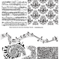 Digital Musical Image Transfer PDF for creating images on raw polymer clay and for use with Magic Transfer Paper