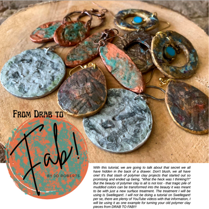 Surface Techniques - DIGITAL September 2021 Passion for Polymer clay magazine- PDF download - Create Along 