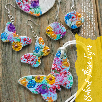 STAMPS & INKS - DIGITAL August 2021 Passion for Polymer clay magazine- PDF download - Create Along 