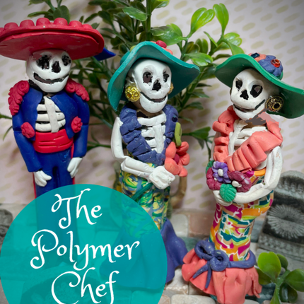 Sculpture & Halloween Tutorials Magazine: October 2021 Passion for Polymer Clay DIGITAL Downloadable PDF - Create Along 