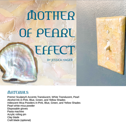 Metallic & Pearl Effect Tutorials Magazine: November 2021 Passion for Polymer Clay DIGITAL Downloadable PDF - Create Along 