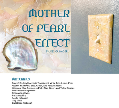 Metallic & Pearl Effect Tutorials Magazine: November 2021 Passion for Polymer Clay DIGITAL Downloadable PDF - Create Along 