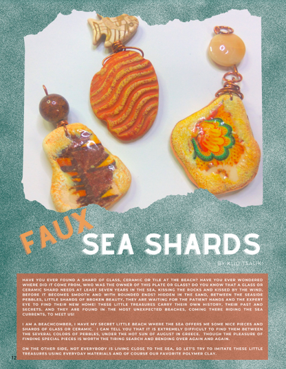 Miniatures & Faux Effects Tutorials Magazine: December 2021 Passion for Polymer Clay DIGITAL Downloadable PDF - Create Along 