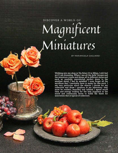 Miniatures & Faux Effects Tutorials Magazine: December 2021 Passion for Polymer Clay DIGITAL Downloadable PDF - Create Along 