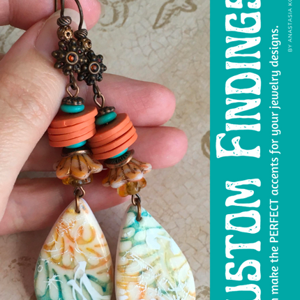 Polymer Clay Components Tutorials Magazine: January 2022 Passion for Polymer Clay DIGITAL Downloadable PDF - Create Along 