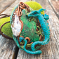 Make an Enchanted Mixed-Media Sculpted Dragon Polymer Clay Pendant Online Workshop with Sandy Huntress