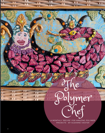 Around the World Inspired Tutorials Magazine: February 2022 Passion for Polymer Clay DIGITAL Downloadable PDF - Create Along 