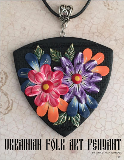 Around the World Inspired Tutorials Magazine: February 2022 Passion for Polymer Clay DIGITAL Downloadable PDF - Create Along 