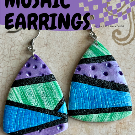 Texture Tutorials Magazine: March 2022 Passion for Polymer Clay DIGITAL Downloadable PDF - Create Along 