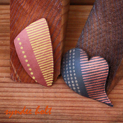 Syn’s #14 Stripes and Dots Geometric Silkscreen For Crafting Polymer Clay + Mixed Media - Create Along 