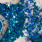 Mermaid Royal Blue Sea Green Mix Glitter for pens candles earrings clay resin mugs slime tumblers nail art 2 oz