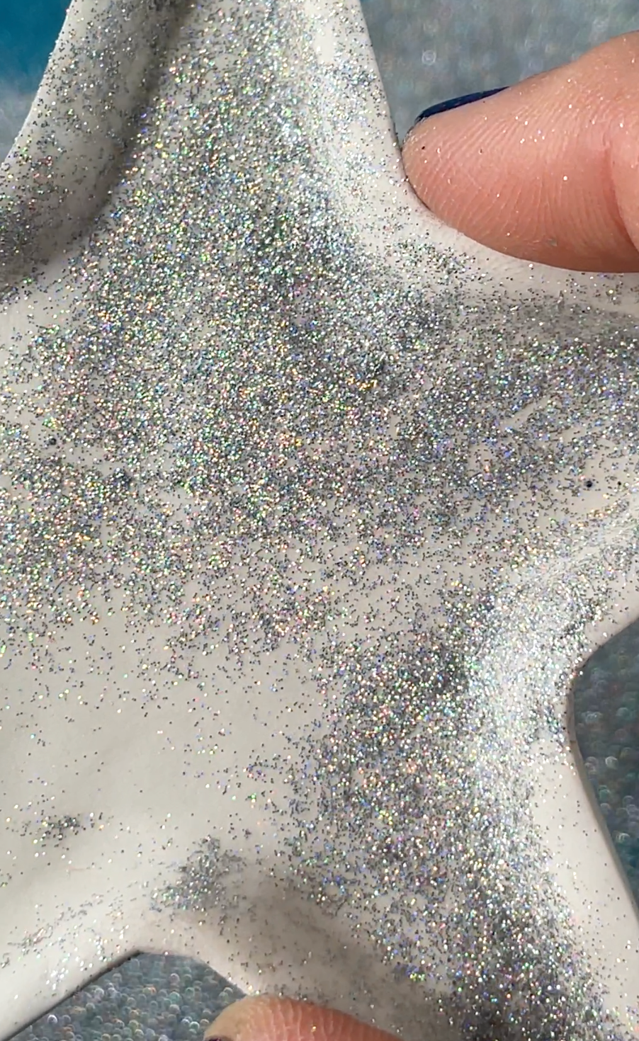 Super Silver Powder Fine holo Glitter for pens candles earrings clay resin mugs slime tumblers nail art 2 oz