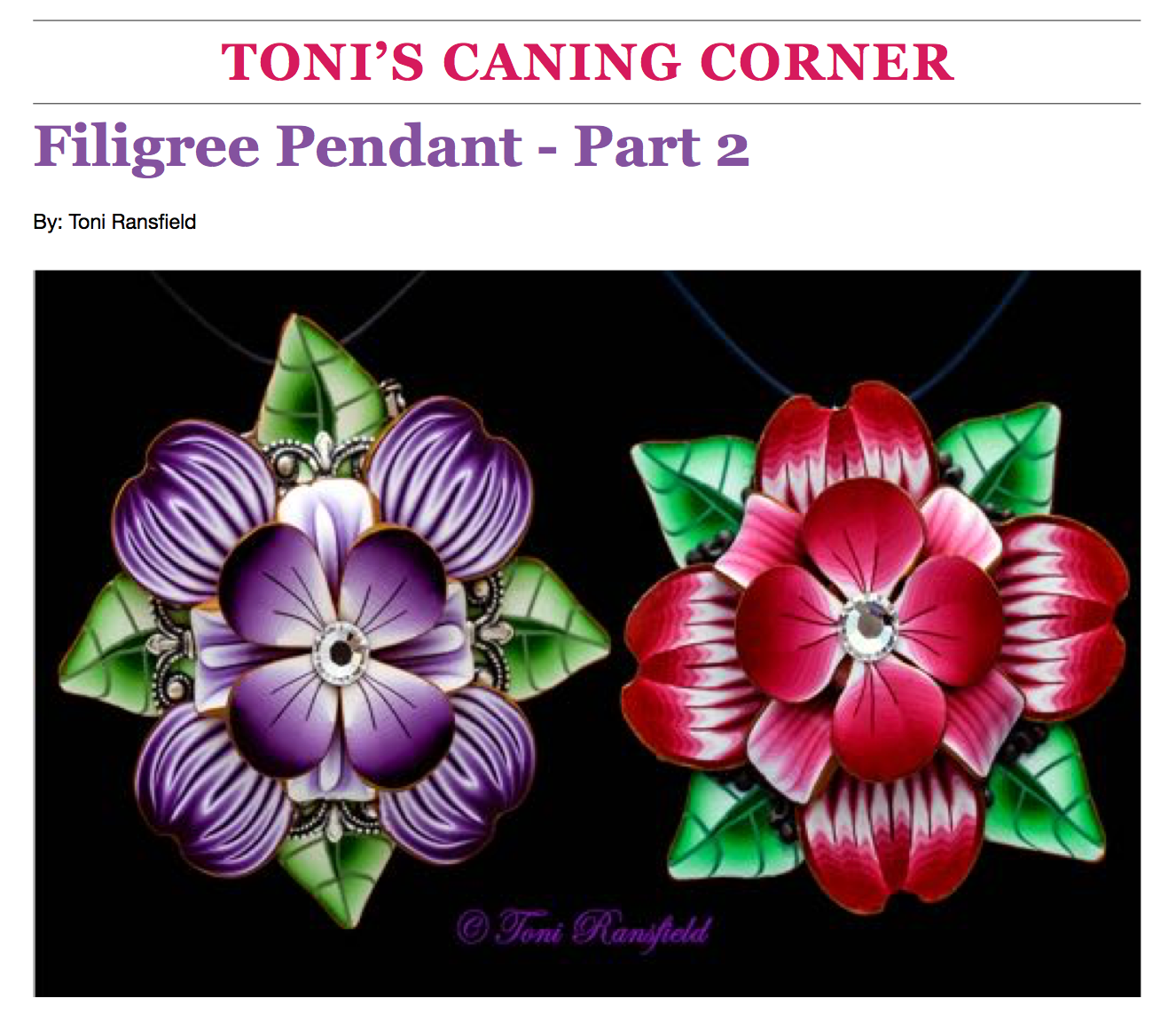 PCU Polymer Clay Universe Magazine September 2017 5 tutorials - Polymer Clay TV tutorial and supplies