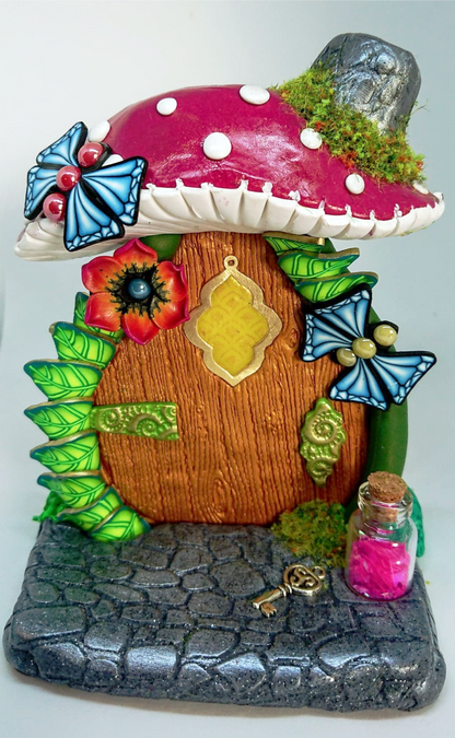 Rocky Road cobblestones Fairy door DIYTexture Mat Silicone rubber Stamp for polymer clay paper Gelli plate and resin - Create Along 