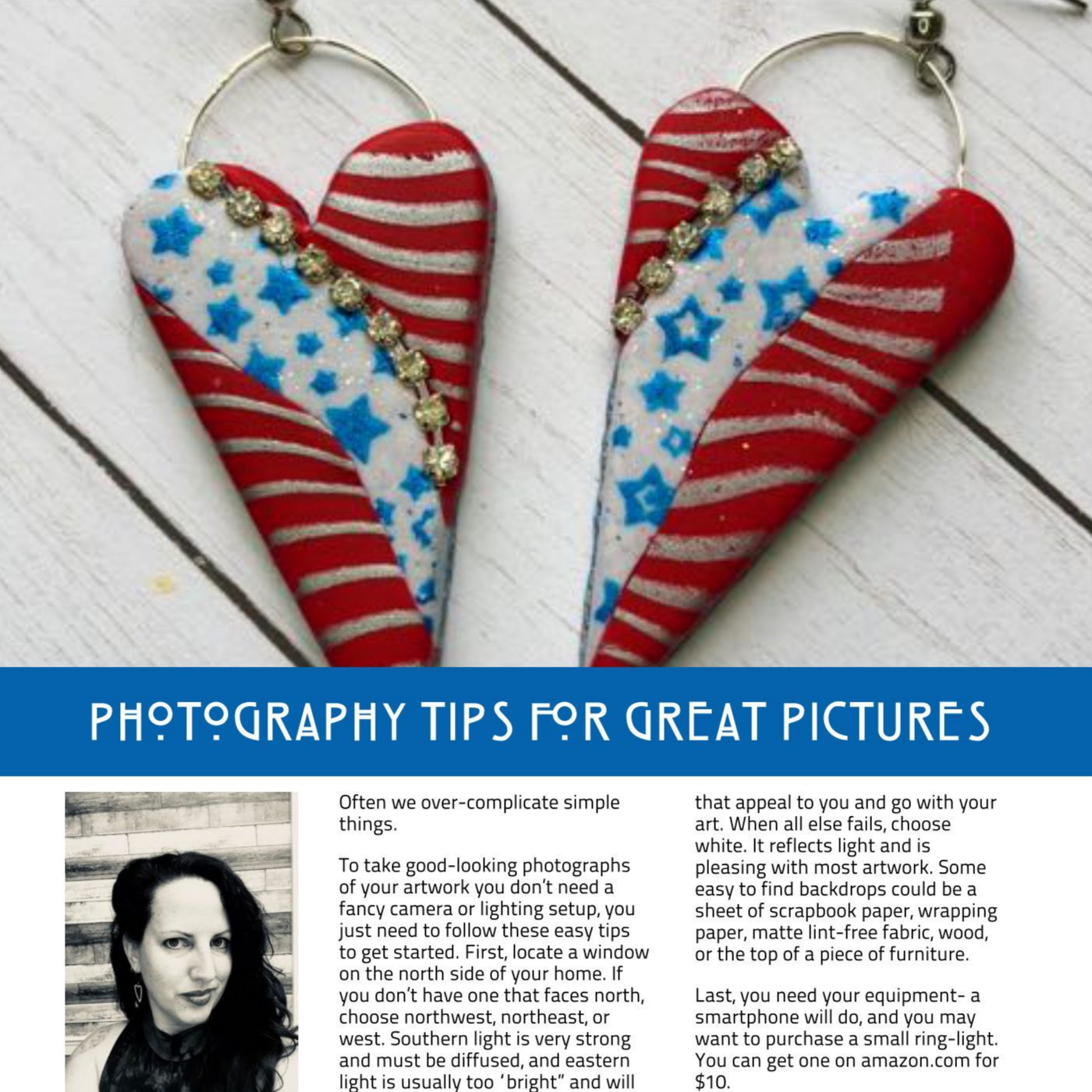 PCU digital magazine with polymer clay tutorials and articles- September issue Volume 19 - Polymer Clay TV tutorial and supplies