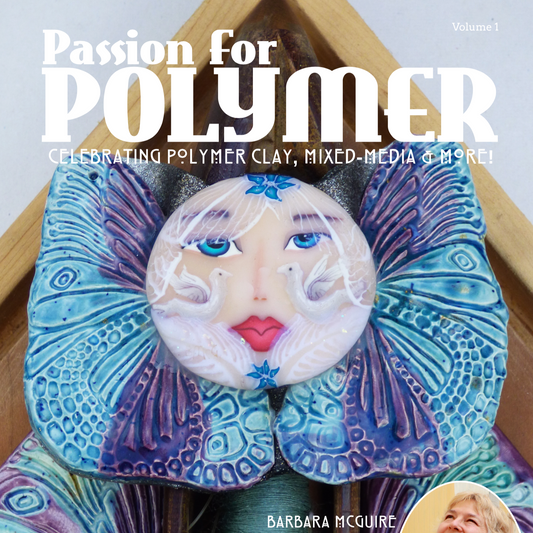 January 2019 Passion for Polymer V1 Digital instant download - Polymer Clay TV tutorial and supplies