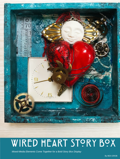 January 2019 Passion for Polymer Clay Magazine V1 Digital instant download - Create Along 