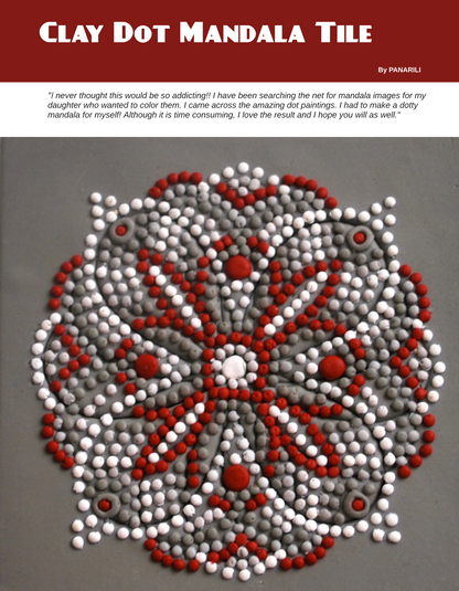 March Volume 2 DIGITAL Passion for Polymer clay magazine downloadable PDF - Create Along 