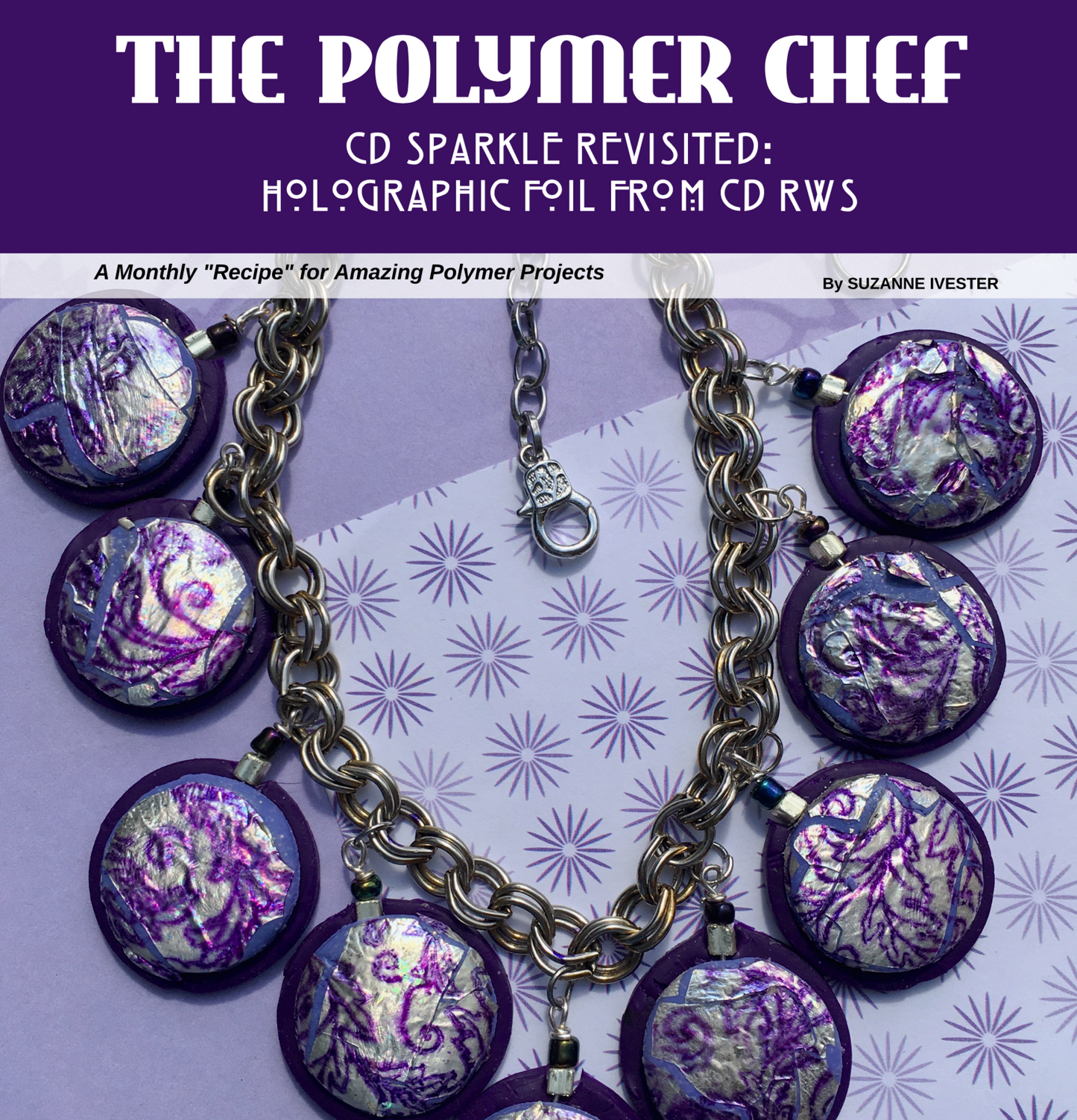 April 2019 Passion for Polymer digital Downloadable PDF magazine tutorials - Polymer Clay TV tutorial and supplies