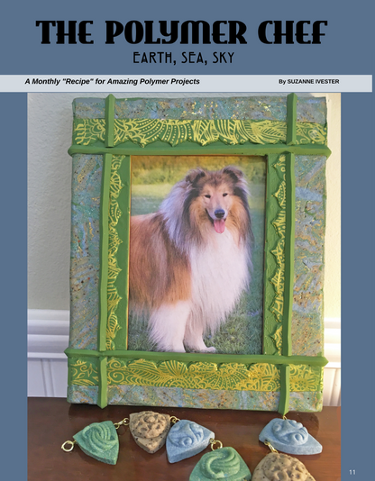 June 2019 Passion for Polymer Digital Download PDF magazine - Create Along 